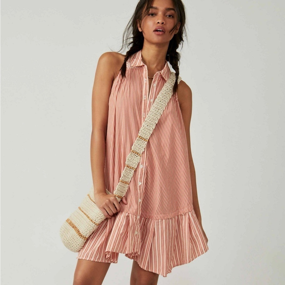 NWT Free People Be Real Mini Dress Small​​​​